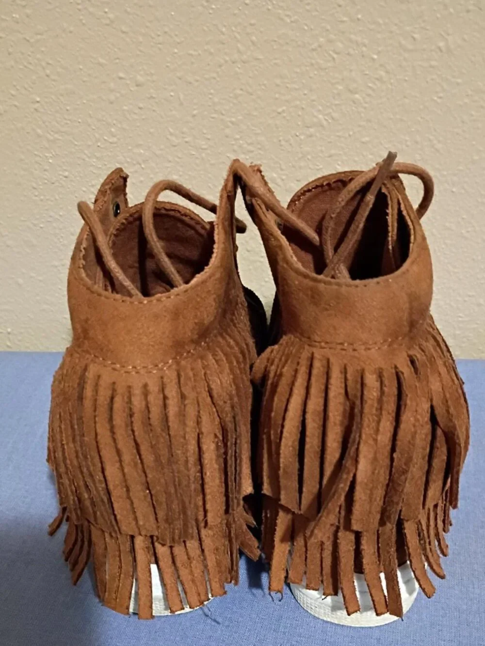 NOT RATED Fringe Sneakers for women Size 6.5 - Brown